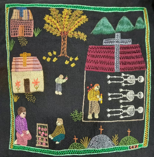 Guatemalan Ghost Stories:  Legends and Myths Illustrated in Stitches