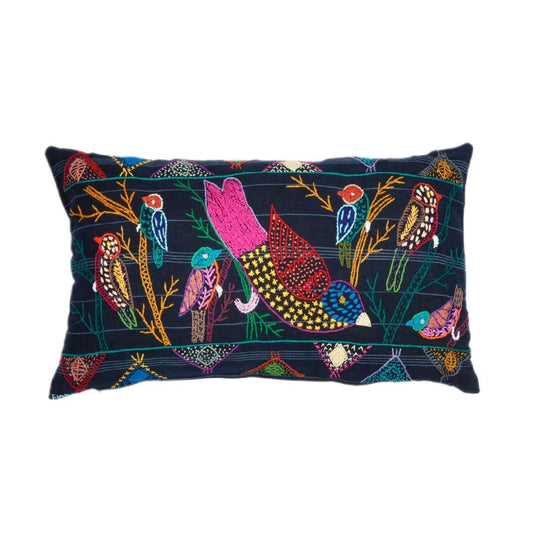 Colorful Bird Pillow
