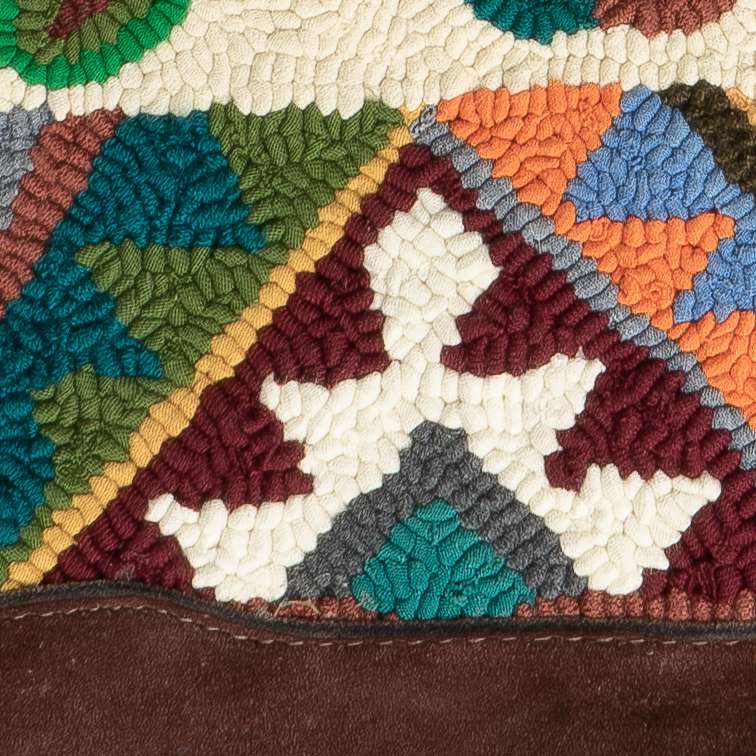 Flowers and Geometrics Handbag