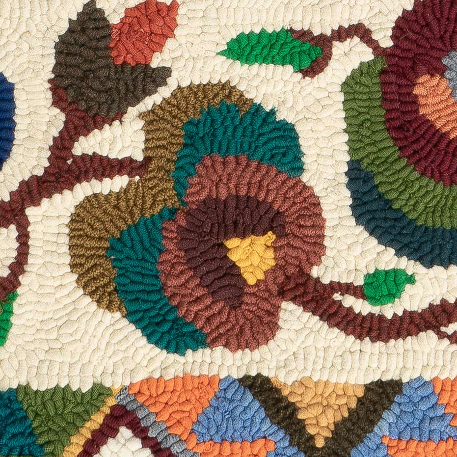 Flowers and Geometrics Handbag