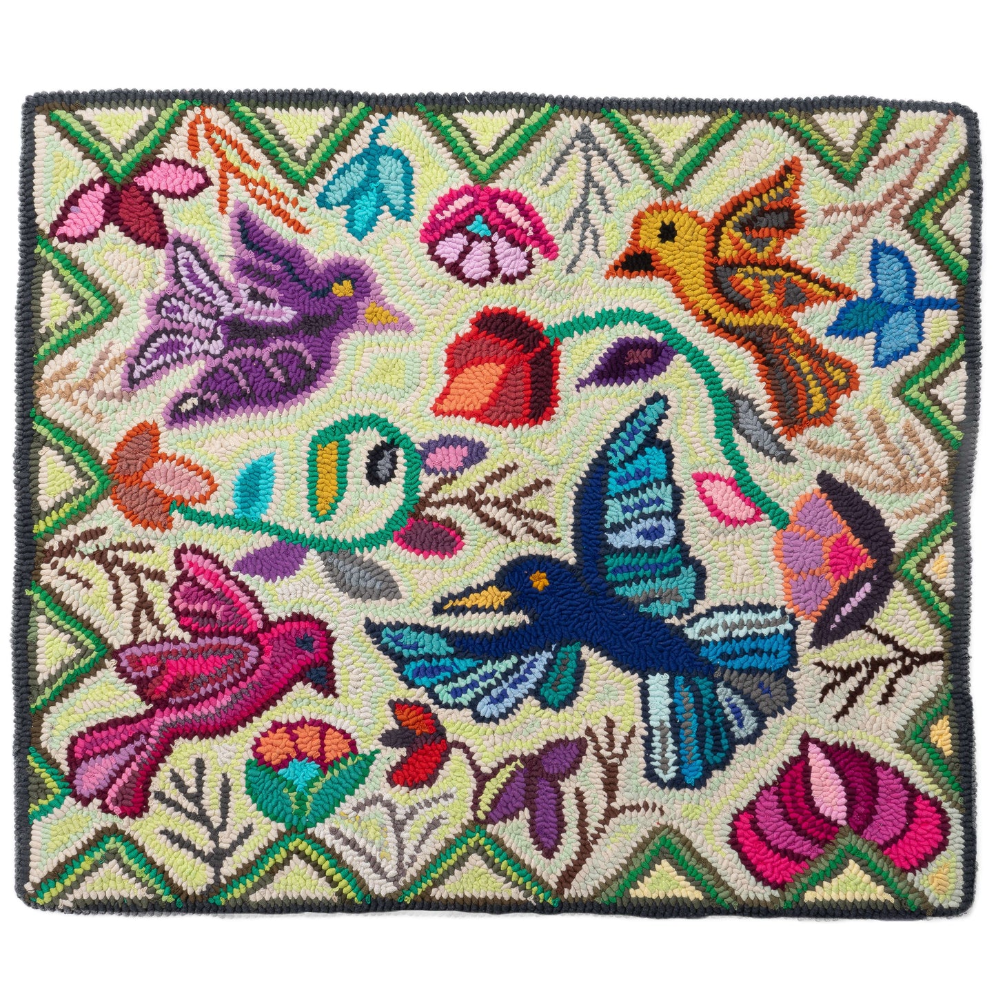 Flying Birds Small Rug