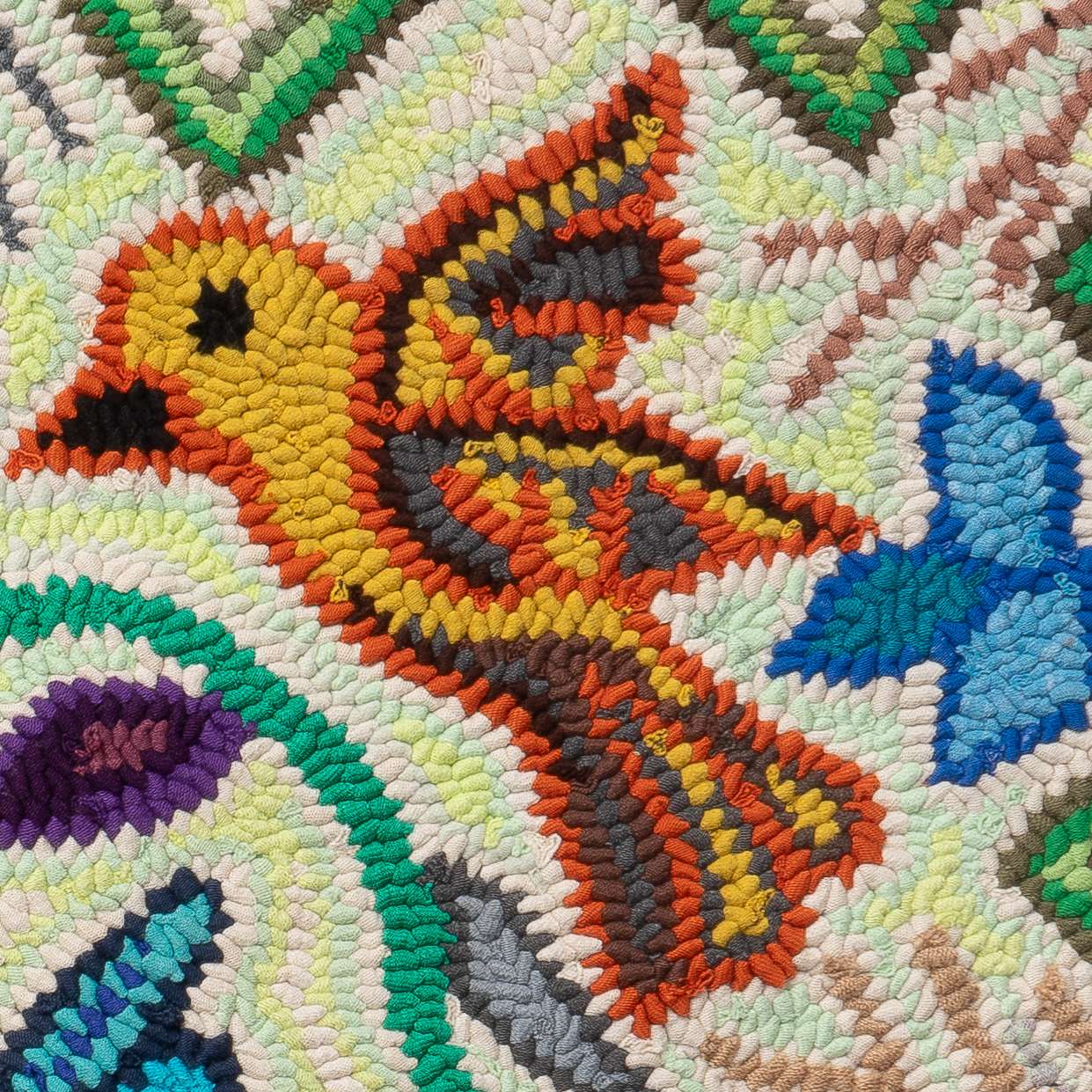 Flying Birds Small Rug