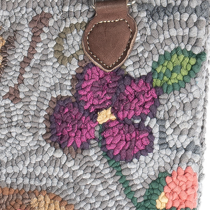 Deer whit Flowers Hand Bag