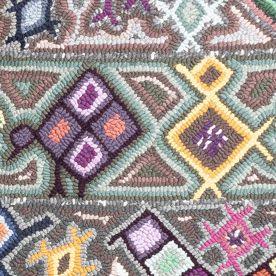 Geometric Animals Large Rug