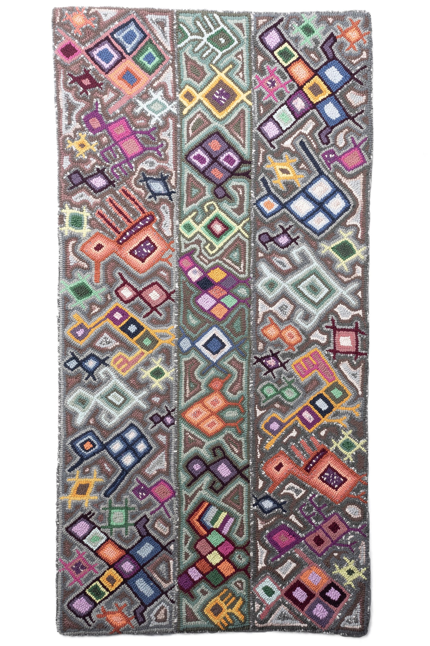 Geometric Animals Large Rug