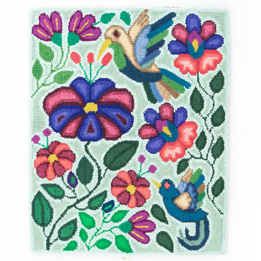 The birds fly Small Rug