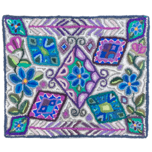 Flower daimond Small Rug