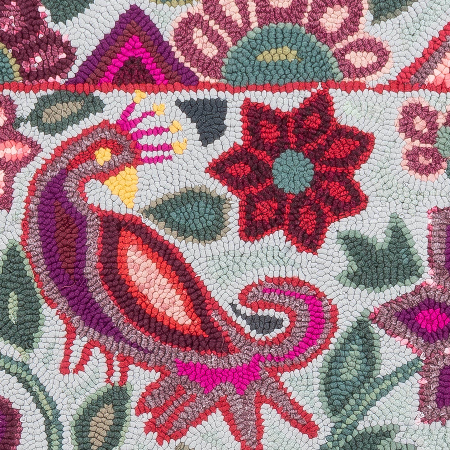 Birds and Flowers Large Rug