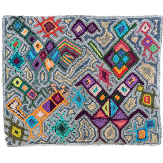 Animals Geometric Small Rug