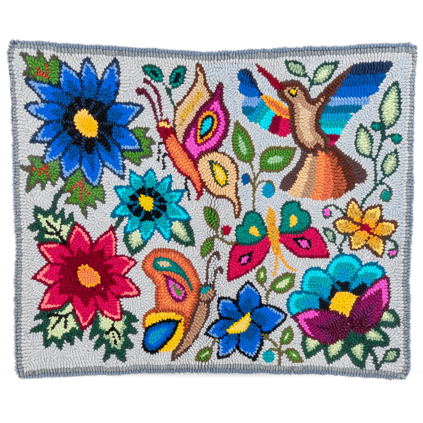 Flowers, butterflies and birds Small Rug