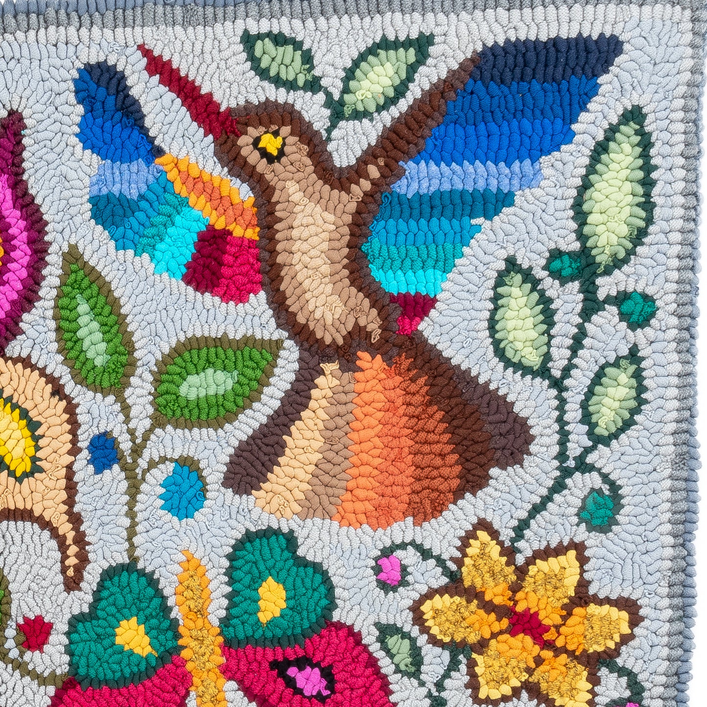 Flowers, butterflies and birds Small Rug