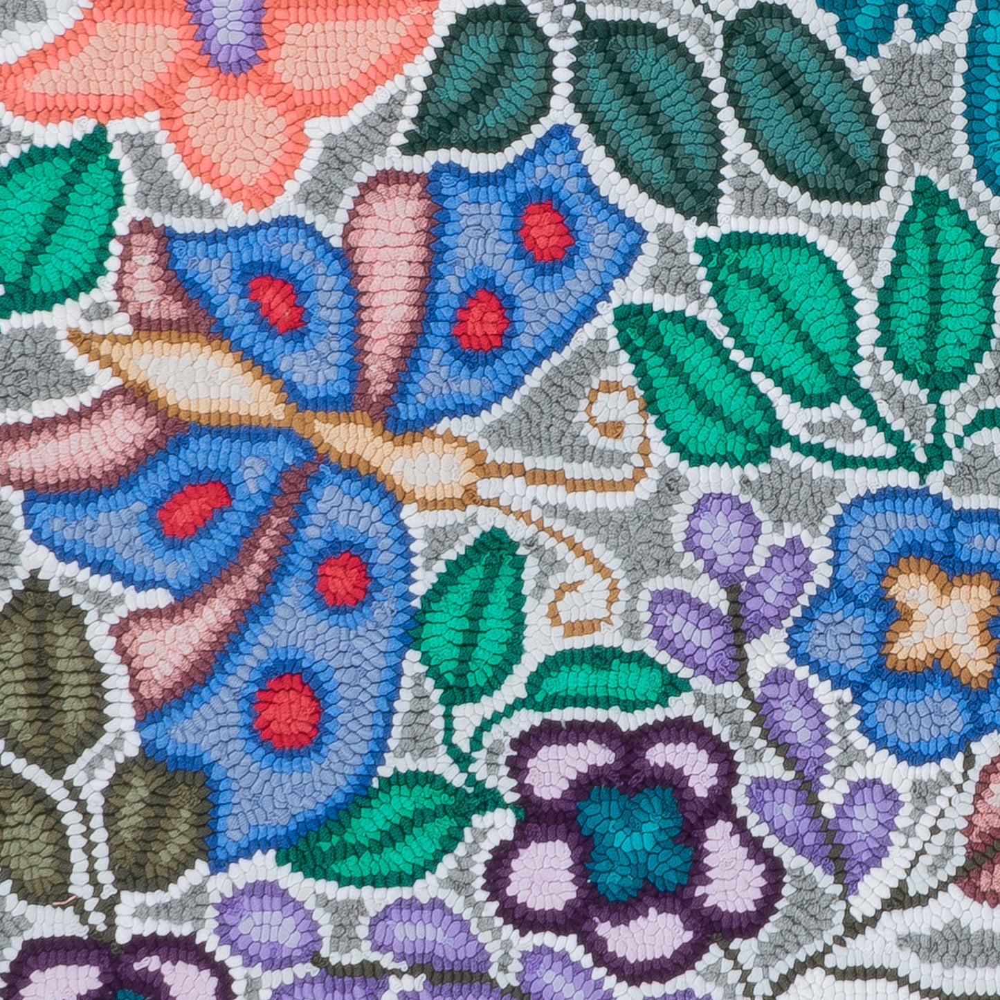 Flowers and birds Large Rug