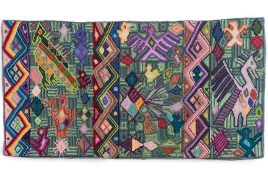 Geometric Figurative Large Rug