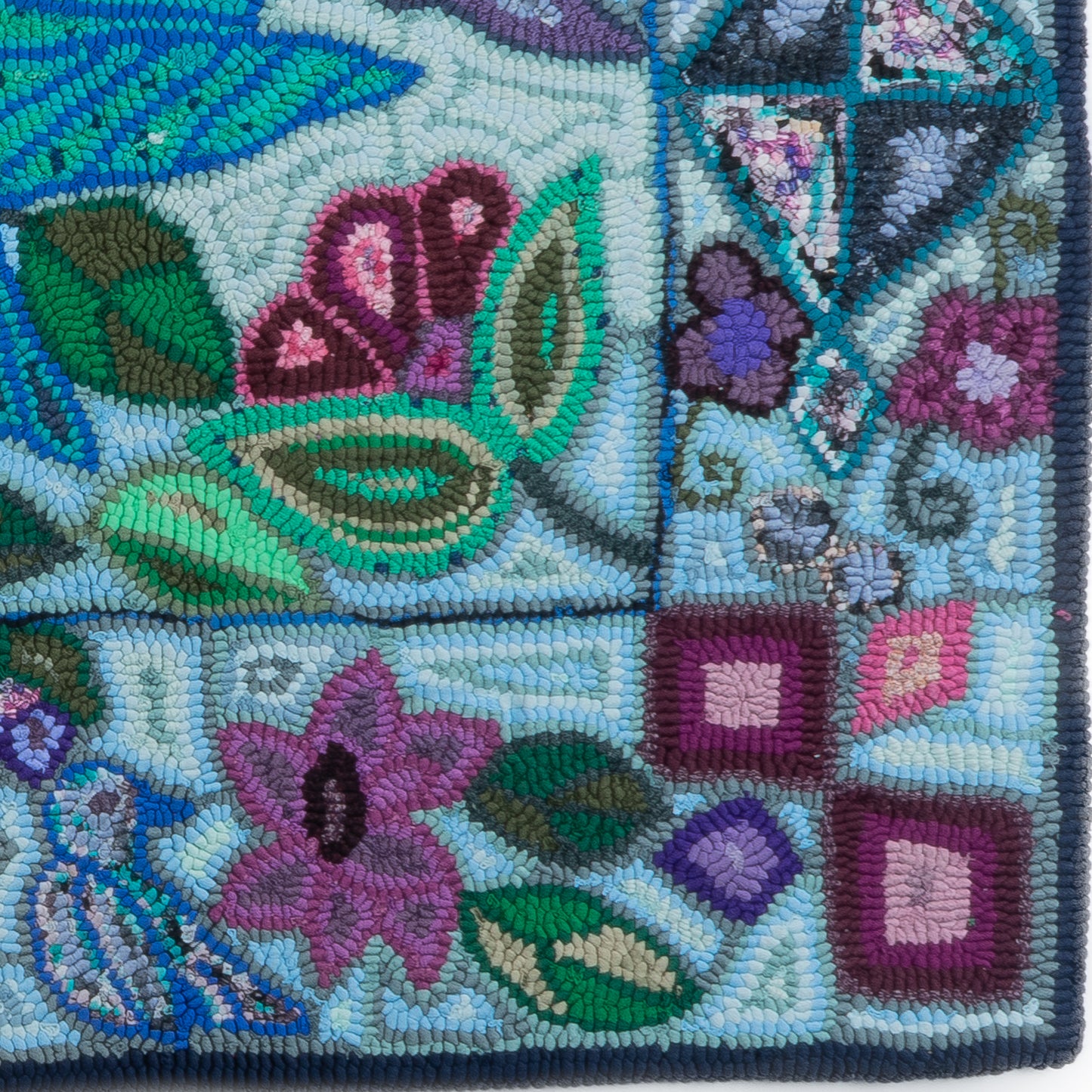 Nature and geometric Large Rug