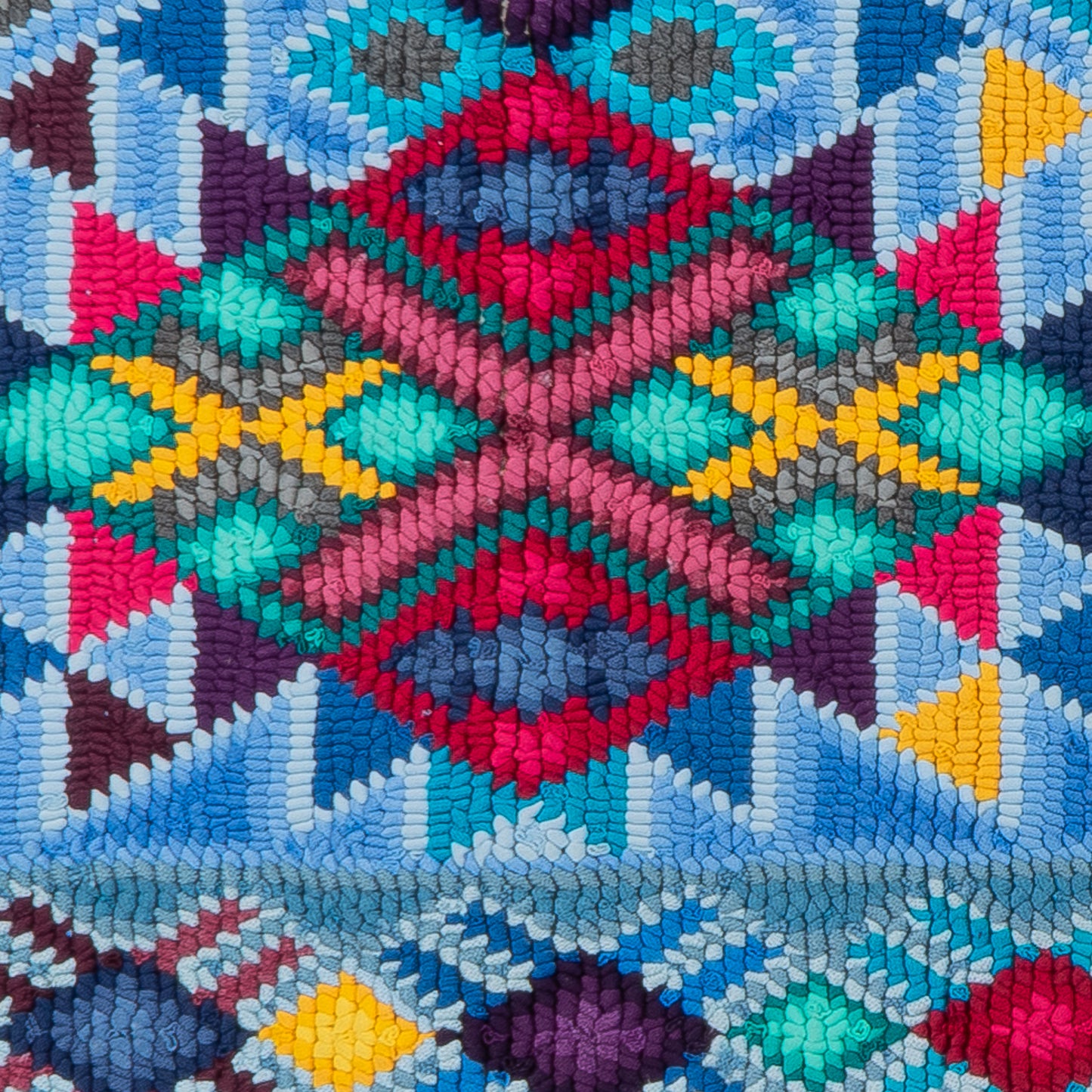 Geometric Guipil Large Rug