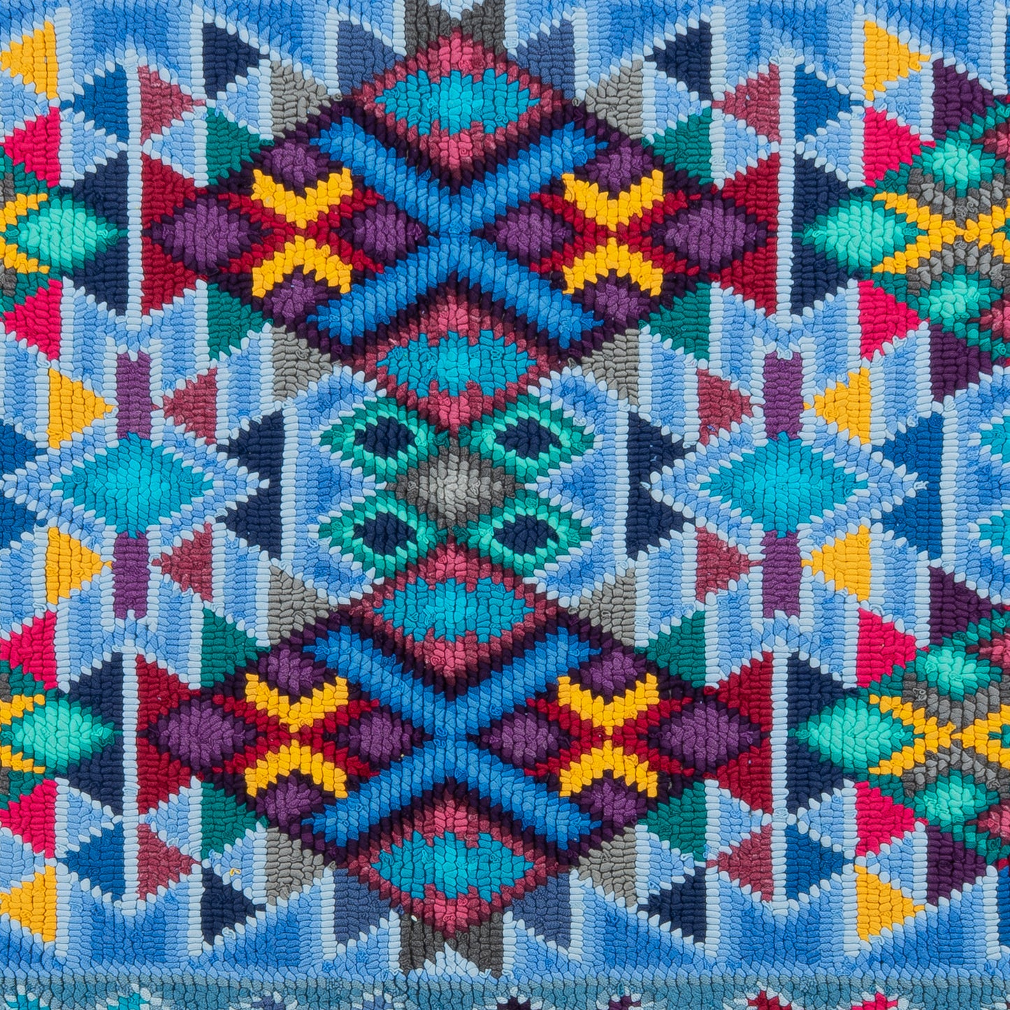 Geometric Guipil Large Rug