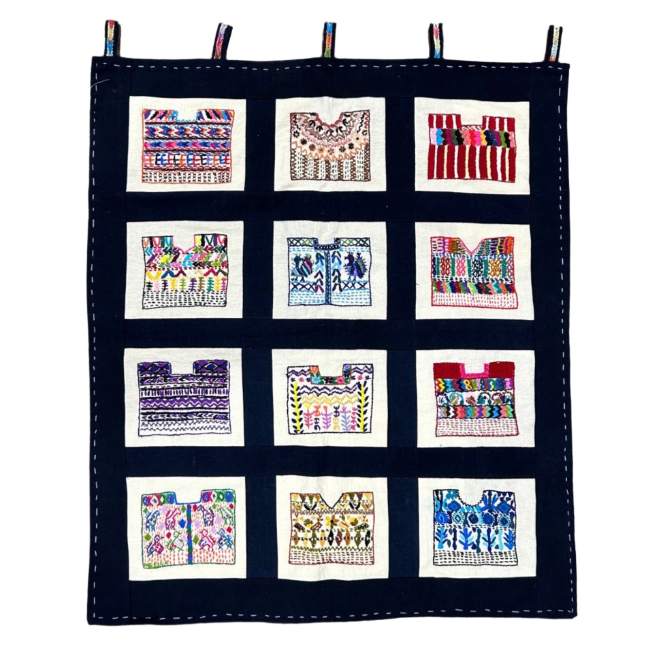 Traditional Huipil Wall Hanging