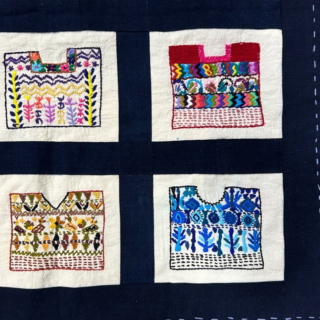 Traditional Huipil Wall Hanging
