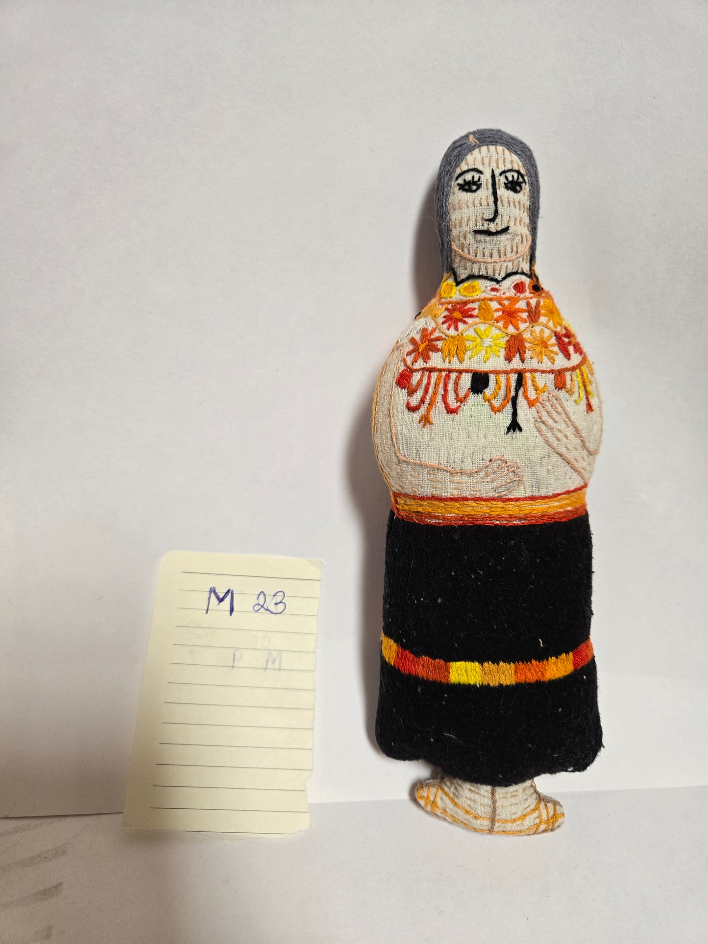 Embroidered Doll