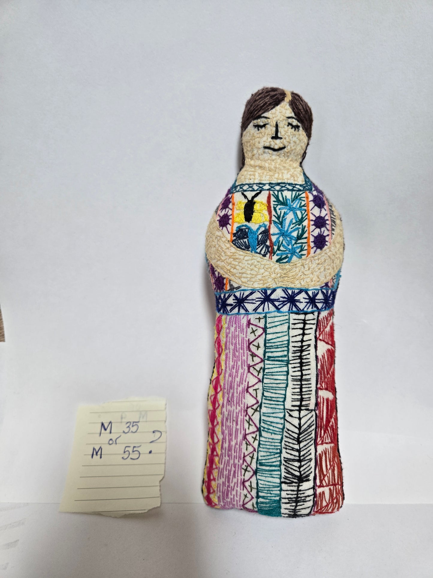 Embroidered Doll