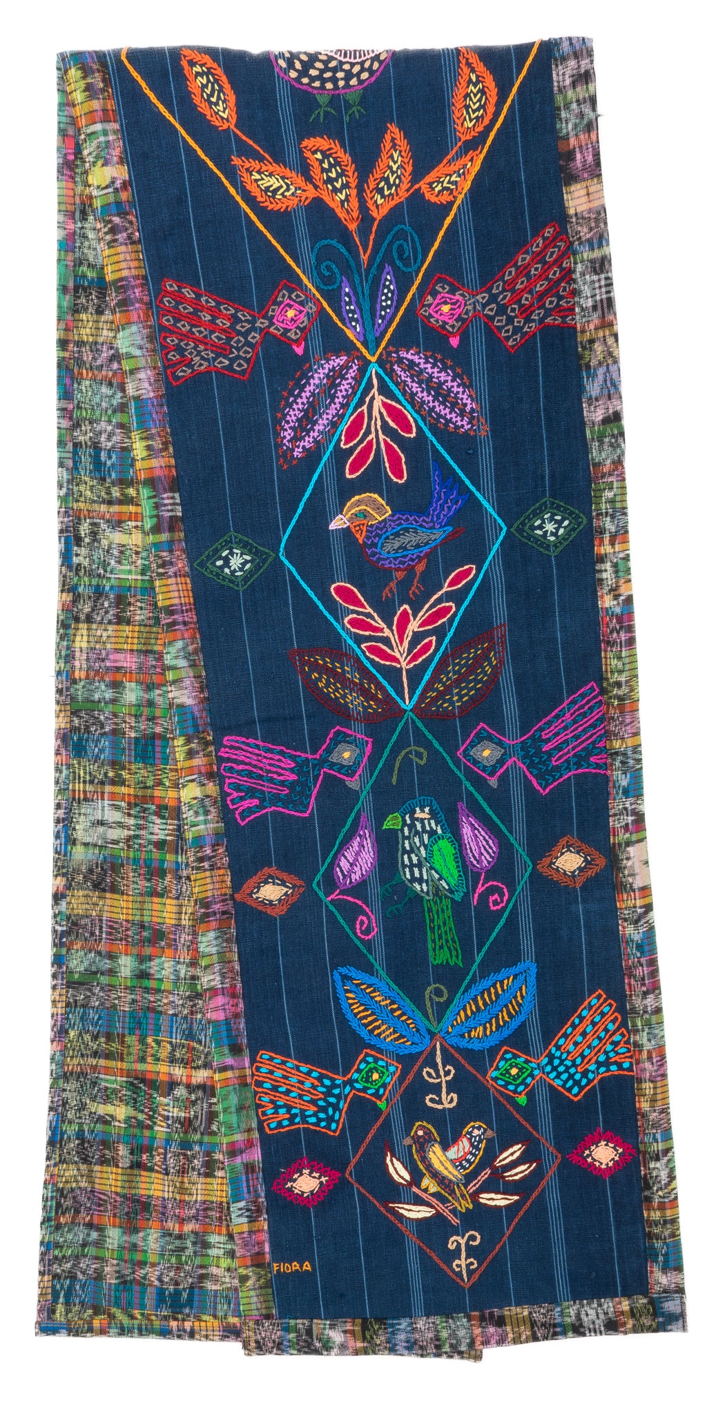 Stylized Birds Table Runner