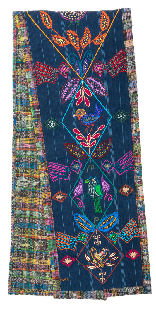 Stylized Birds Table Runner