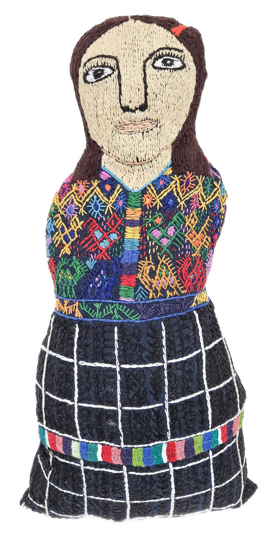 Embroidererd Doll Cushion