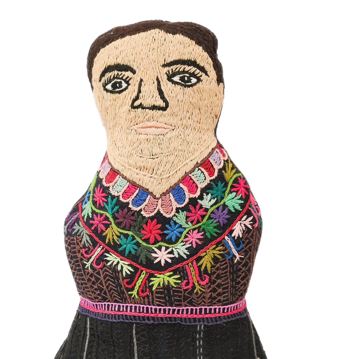 Embroidererd Doll Cushion