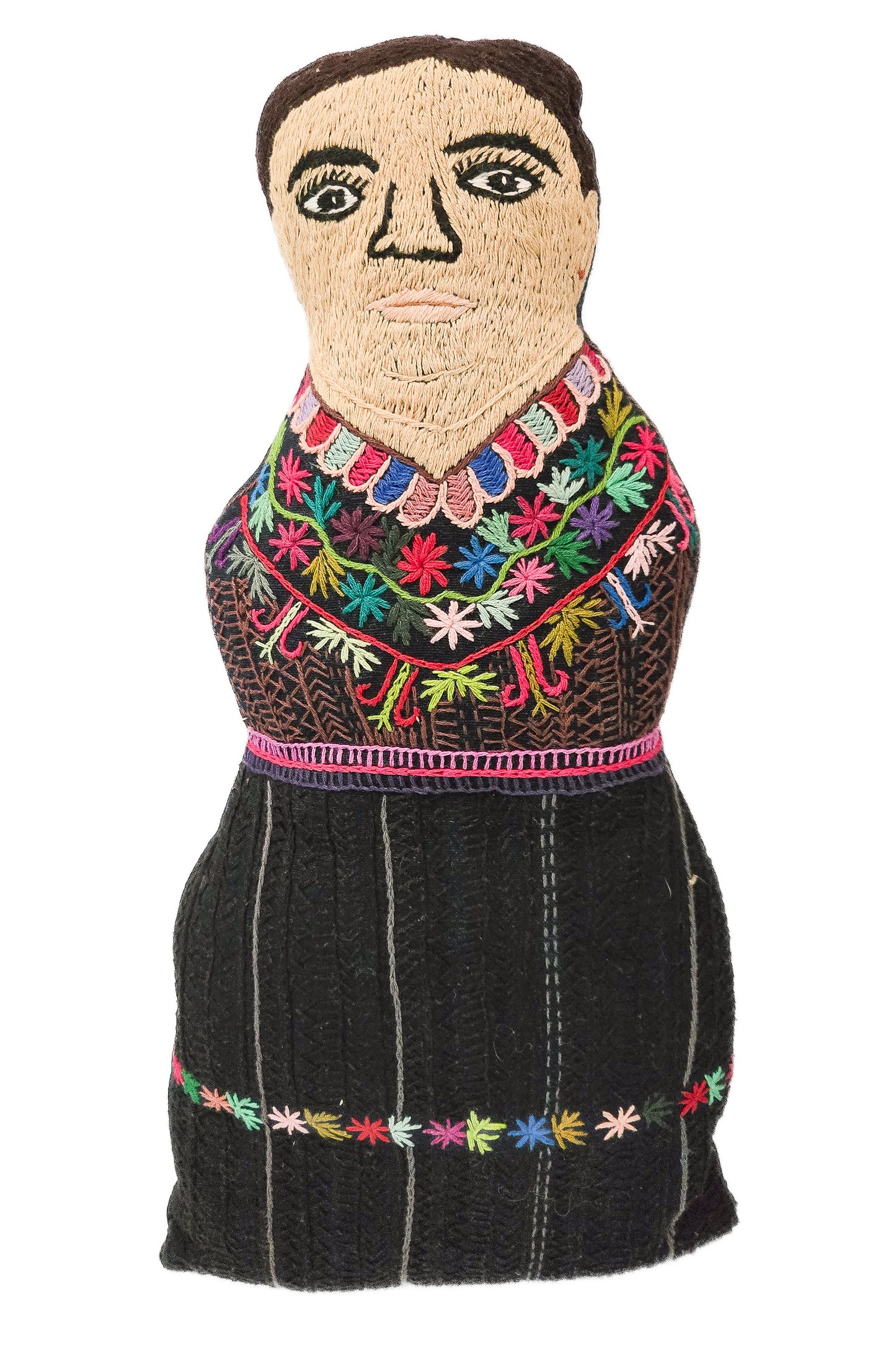 Embroidererd Doll Cushion