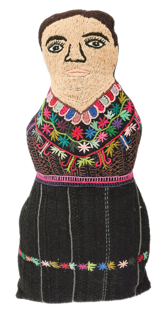 Embroidererd Doll Cushion