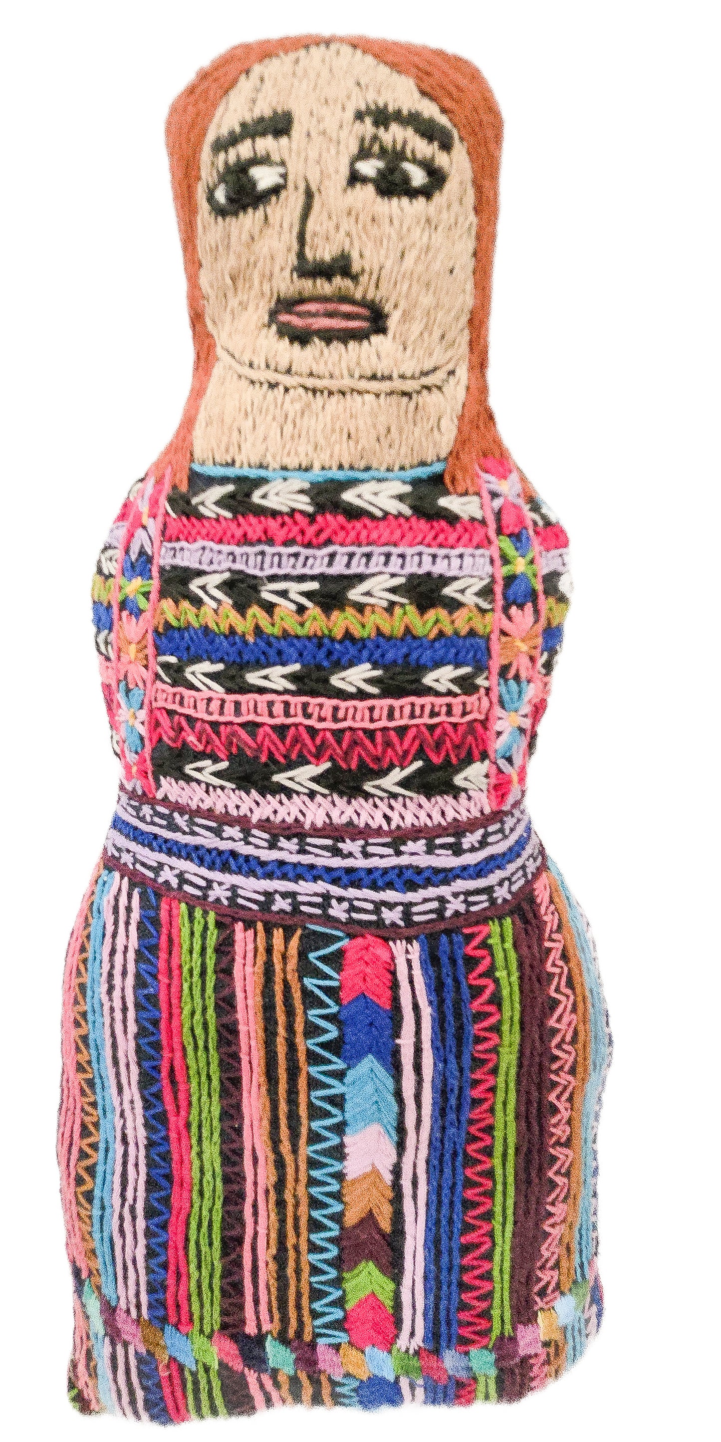 Embroidererd Doll Cushion