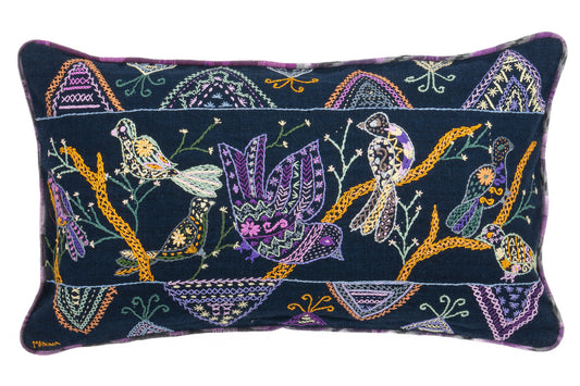 Embroidered Pillow Cushion