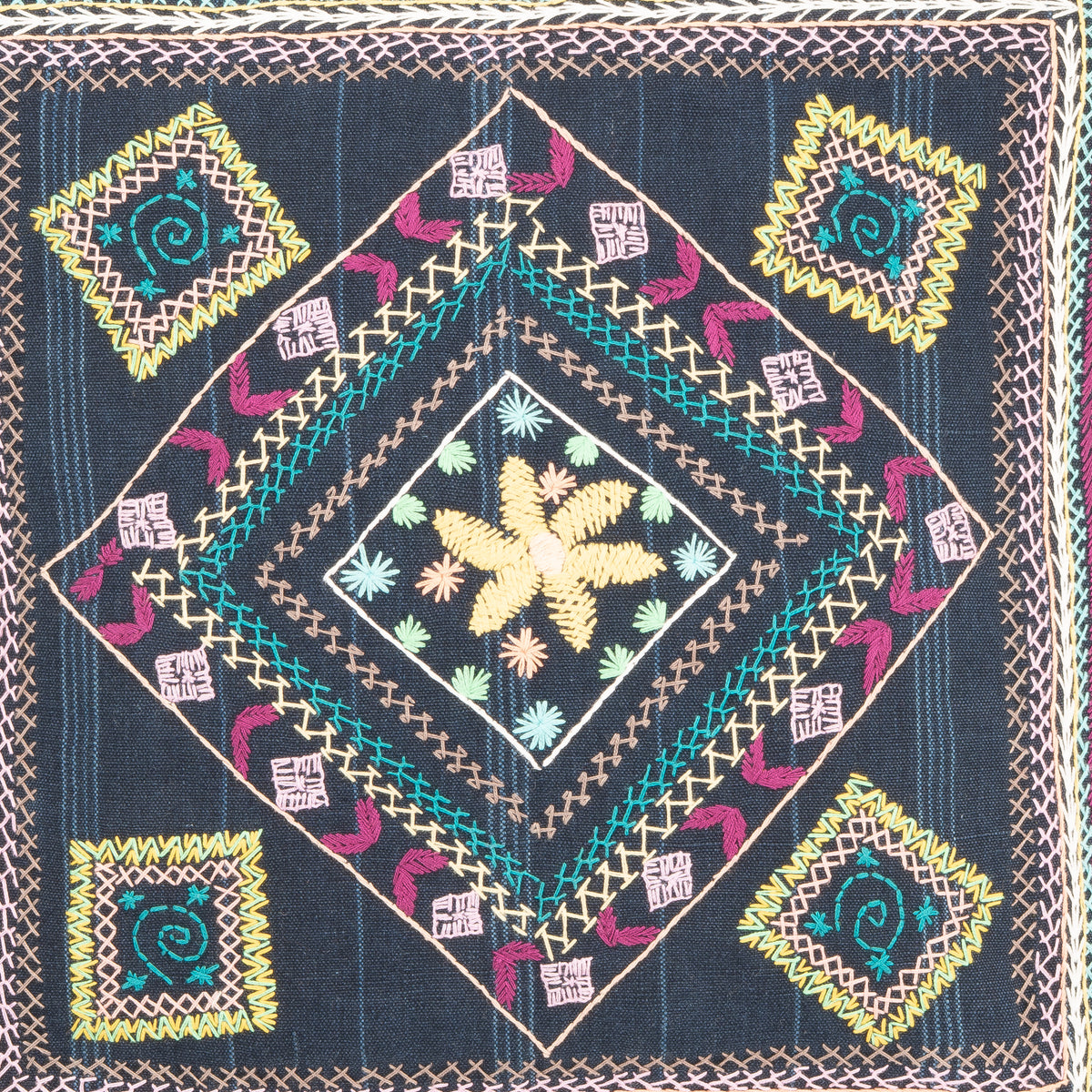 Geometric Mosaic Pillow