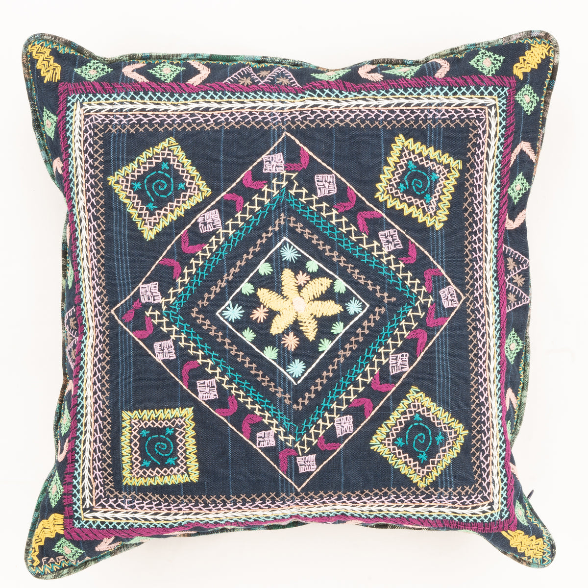 Geometric Mosaic Pillow