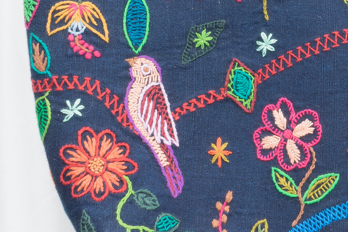 "Flight of Freedom" Hand-Embroidered Bag