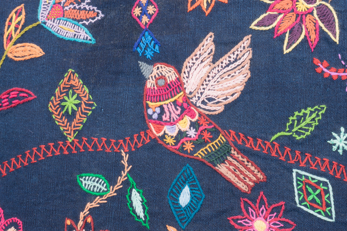 "Flight of Freedom" Hand-Embroidered Bag