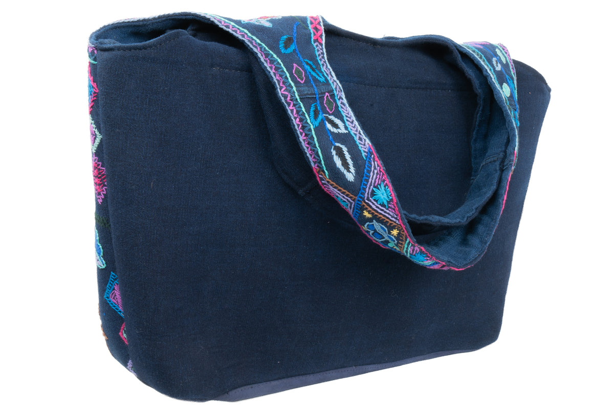 "Symphony of Flight" Hand-Embroidered Bag