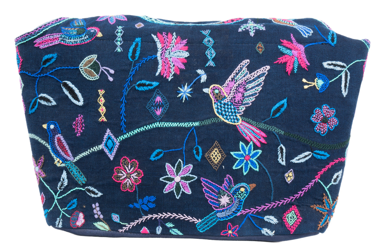 "Symphony of Flight" Hand-Embroidered Bag