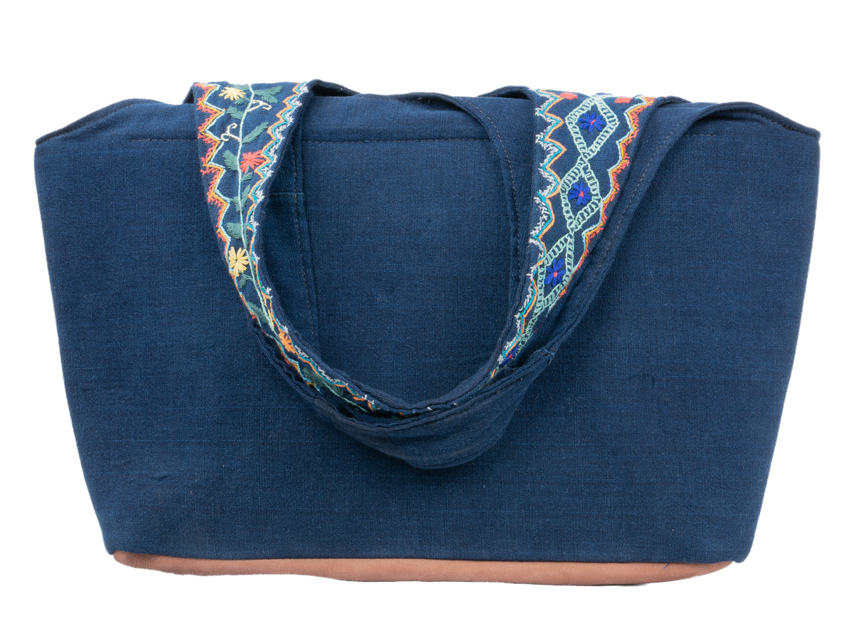 "Wings of Harmony" Hand-Embroidered Bag