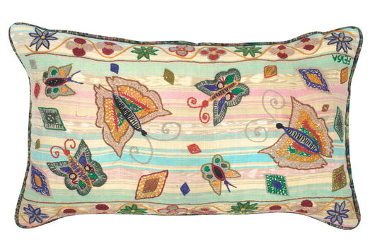 Garden Butterflies Lumbar Cushion