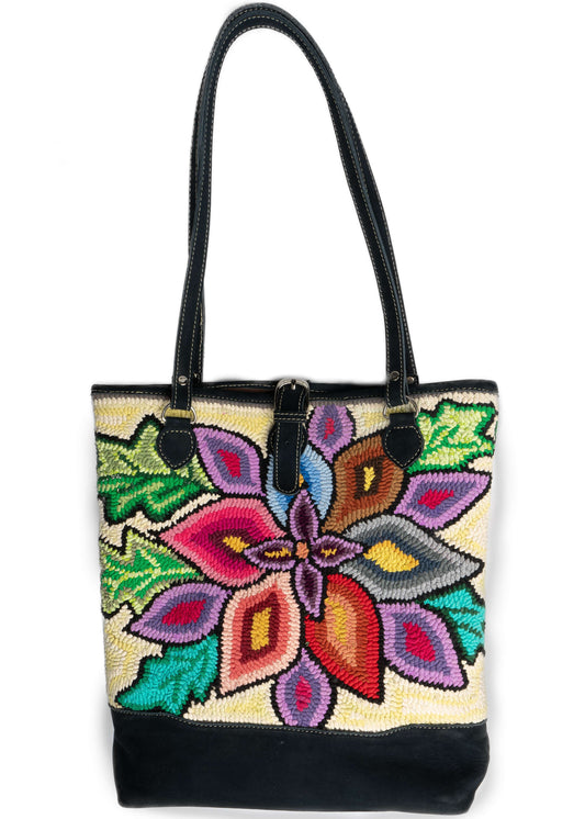 Bold Flower Handbag