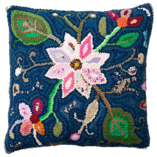 Flower Hooked Pillow