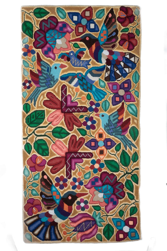 Colorful Bird Large Rug