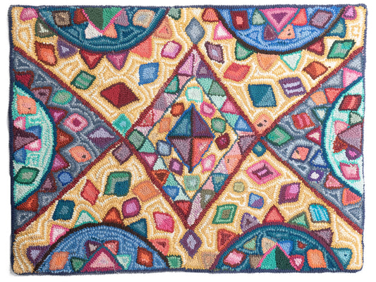 Geometric Medium Rug