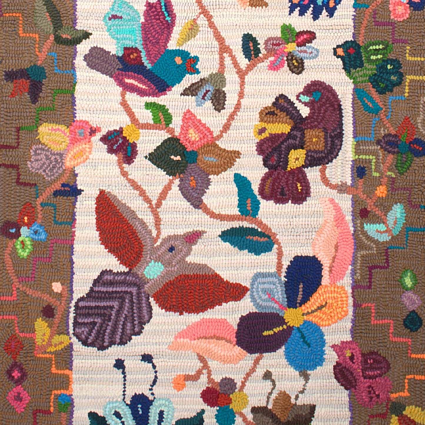 Large "Nature Games" Rug