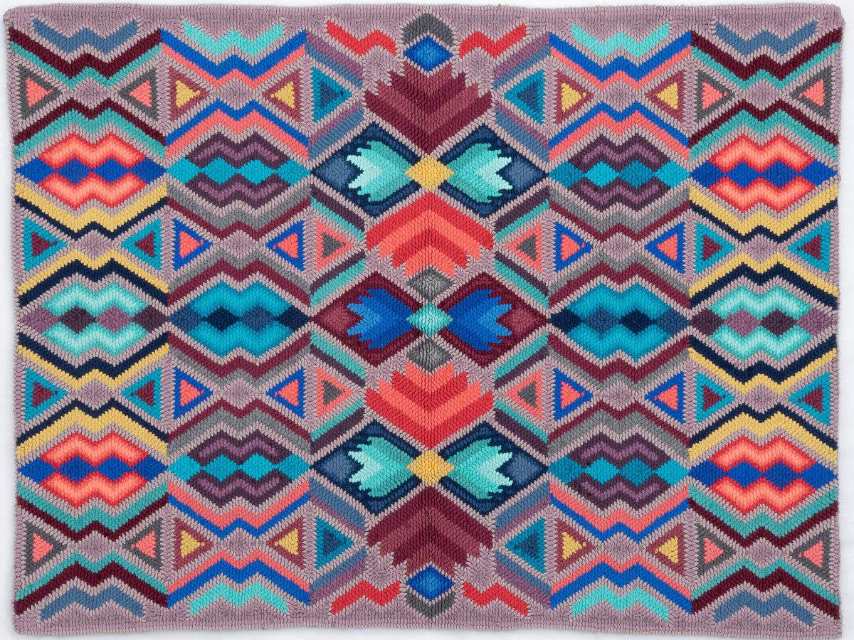 ¨Rhythms of Heritage¨ Hand-Hooked Medium Rug