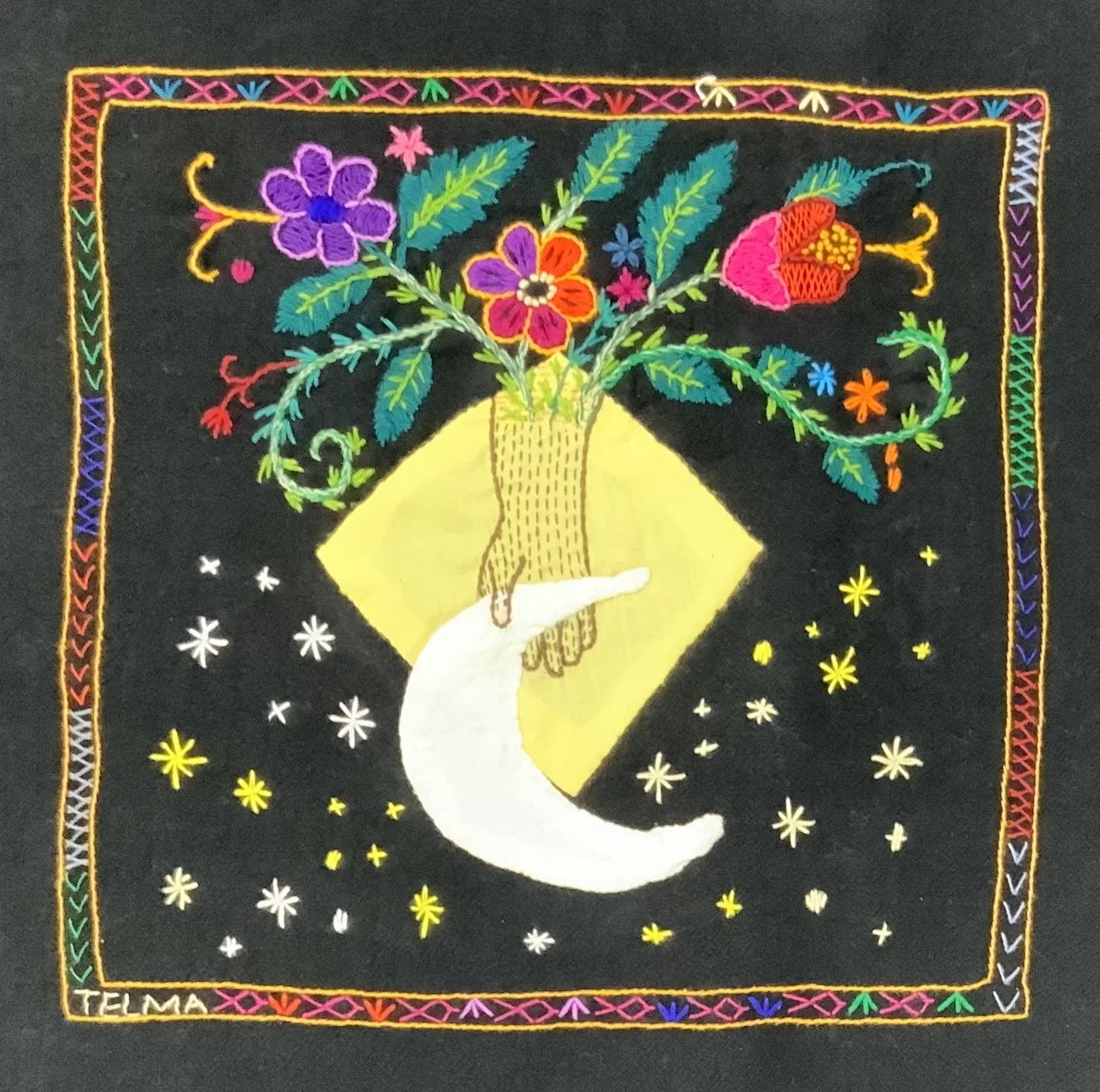 Applique Examples Name Embroidery – Multicolores