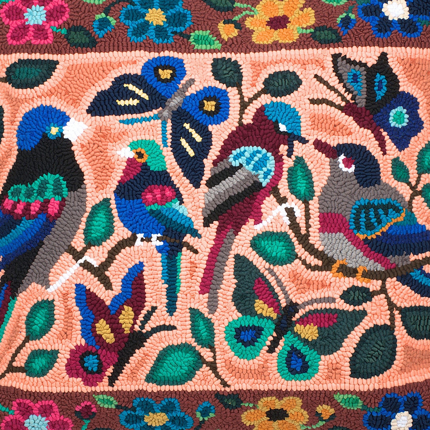 Birds and Flowers in Harmony