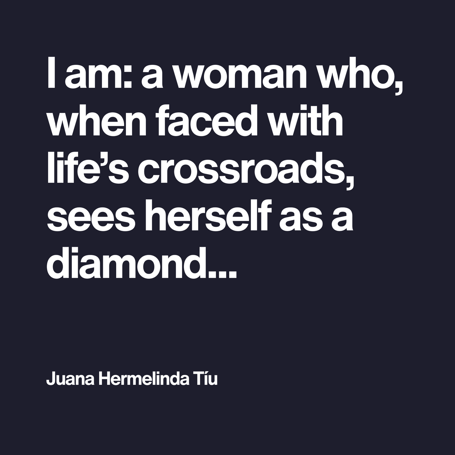 You Are a Diamond