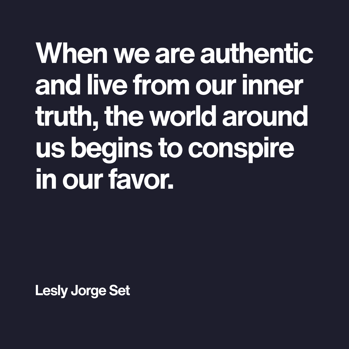 The Power of Being Yourself